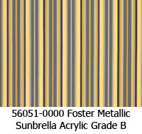 Sunbrella fabric 56051 foster metallic