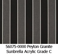 Sunbrella fabric 56075 peyton granite