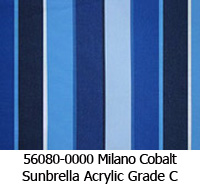 Sunbrella fabric 56080 milano cobalt