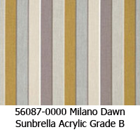 Sunbrella fabric 56087 milano dawn