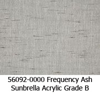 Sunbrella fabric 56092 frequency ash