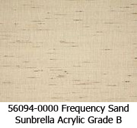 Sunbrella fabric 56094 frequency sand