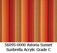 Sunbrella fabric 56095 astoria sunset