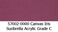 Sunbrella fabric 57002 canvas iris