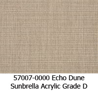Sunbrella fabric 57007 echo dune