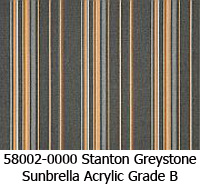 Sunbrella fabric 58002 stanton greystone
