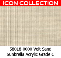 Sunbrella fabric 58018 volt sand