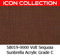 Sunbrella fabric 58019 voly sequoia