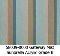 Sunbrella fabric 58039 gateway mist