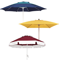 Octagonal market umbrella collection