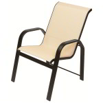 typical sling chair