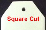 square cut ends