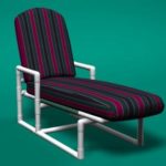 Modern chaise lounge chair