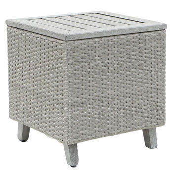 Haven Wicker End Table 20" Square